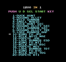 1200 in 1 alt games MAME software