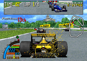 F1 Super Lap (World) - MAME machine