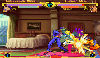 Play Arcade JoJo's Bizarre Adventure: Heritage for the Future / JoJo no  Kimyou na Bouken: Mirai e no Isan (Japan 990927, NO CD) Online in your  browser 