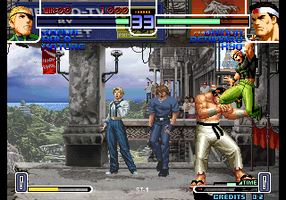 Download The king of fighter 2002 magic plus 2 play on mame4droid
