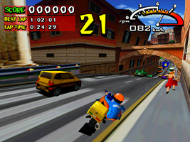 Radikal Bikers (version 2.02) - MAME machine