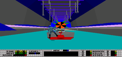 mame様② S.T.U.N. Runner, Arcade Video game by Atari Games Corp. (1989)