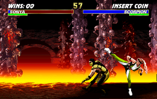 Ultimate Mortal Kombat 3 - Stryker - Bomb Fatality 
