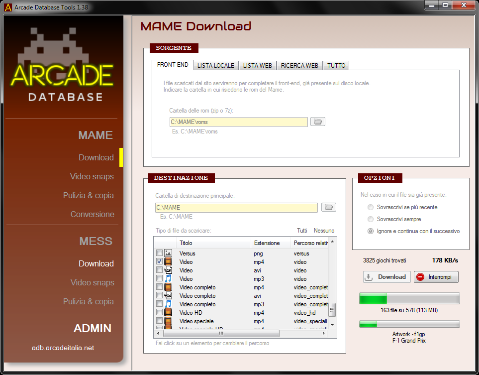 mame 0.37b5 download merged