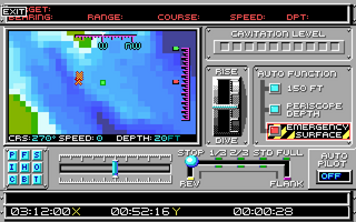 688 Attack Sub (5.25") - MAME software