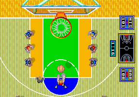 Dunk Shot (Rev C, FD1089A 317-0022) - MAME machine