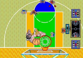Dunk Shot (Rev A, FD1089A 317-0022) - MAME machine