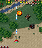 Raiden (set 2) - MAME machine