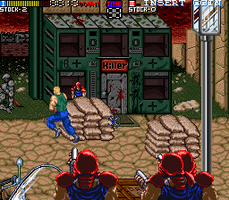 Riot (NMK) - MAME machine