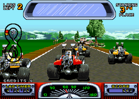 Road Riot 4WD (04 Dec 1991, conversion kit) - MAME machine