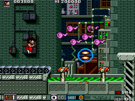 Thunder Hoop (ver. 1, checksum 02a09f7d) - MAME machine