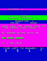 Trivia Master (set 1) - MAME machine